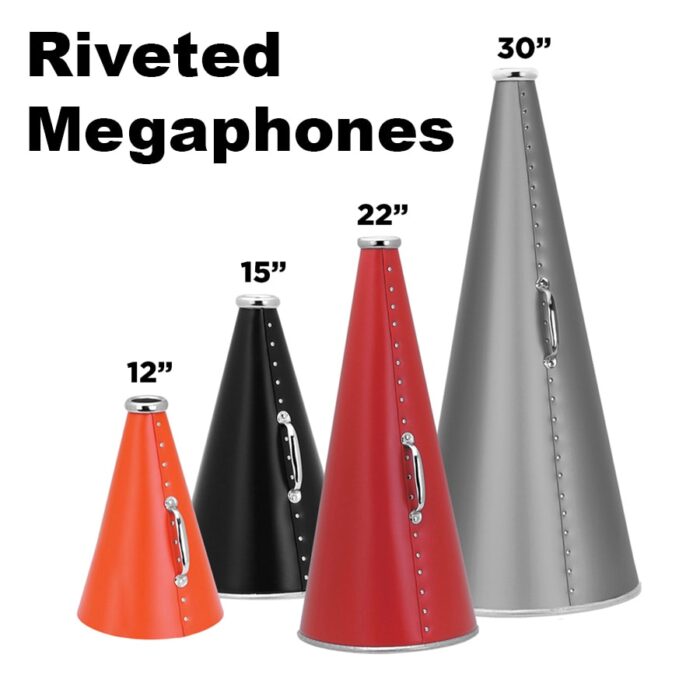 Riveted Megaphones